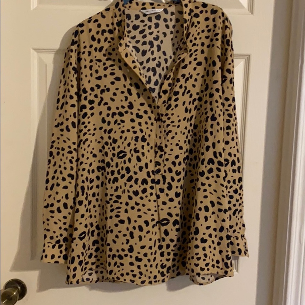 Long sleeve blouse
